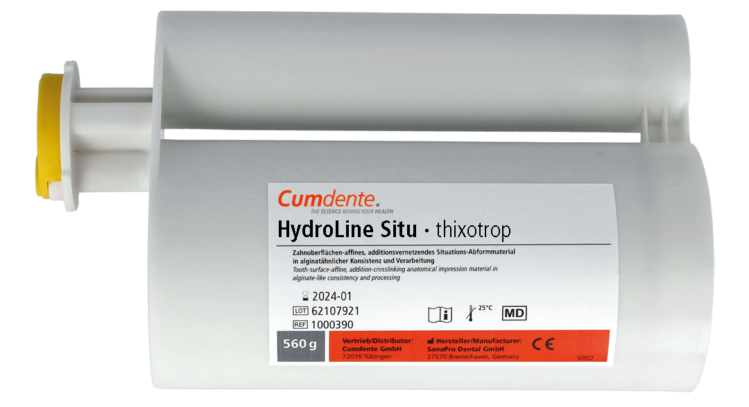 Hydroline thixotrop SITU super fast set / Moldagem de situações
