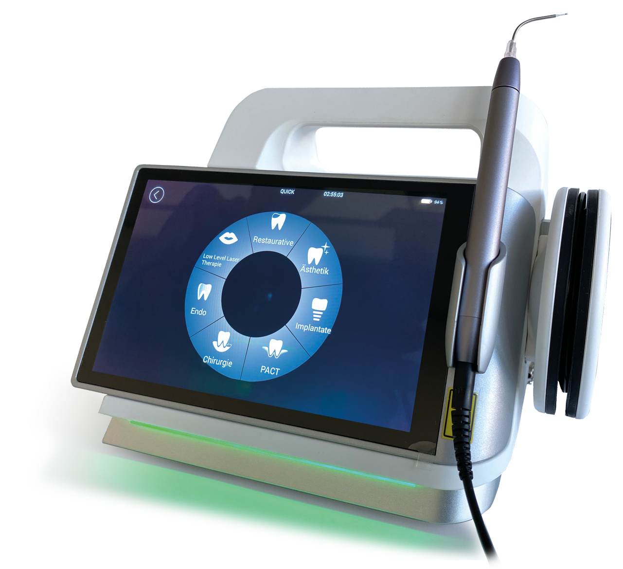 PACT 500 e DUOlaser azul
