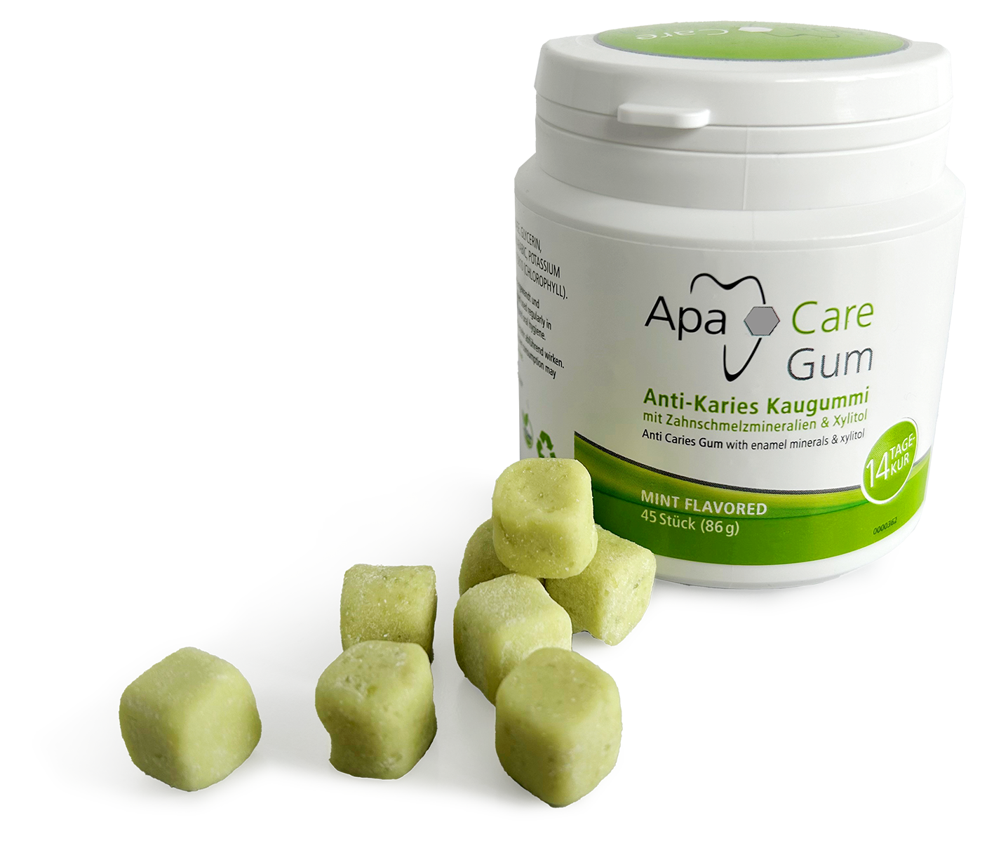 ApaCare Goma de mascar Anti-Caries