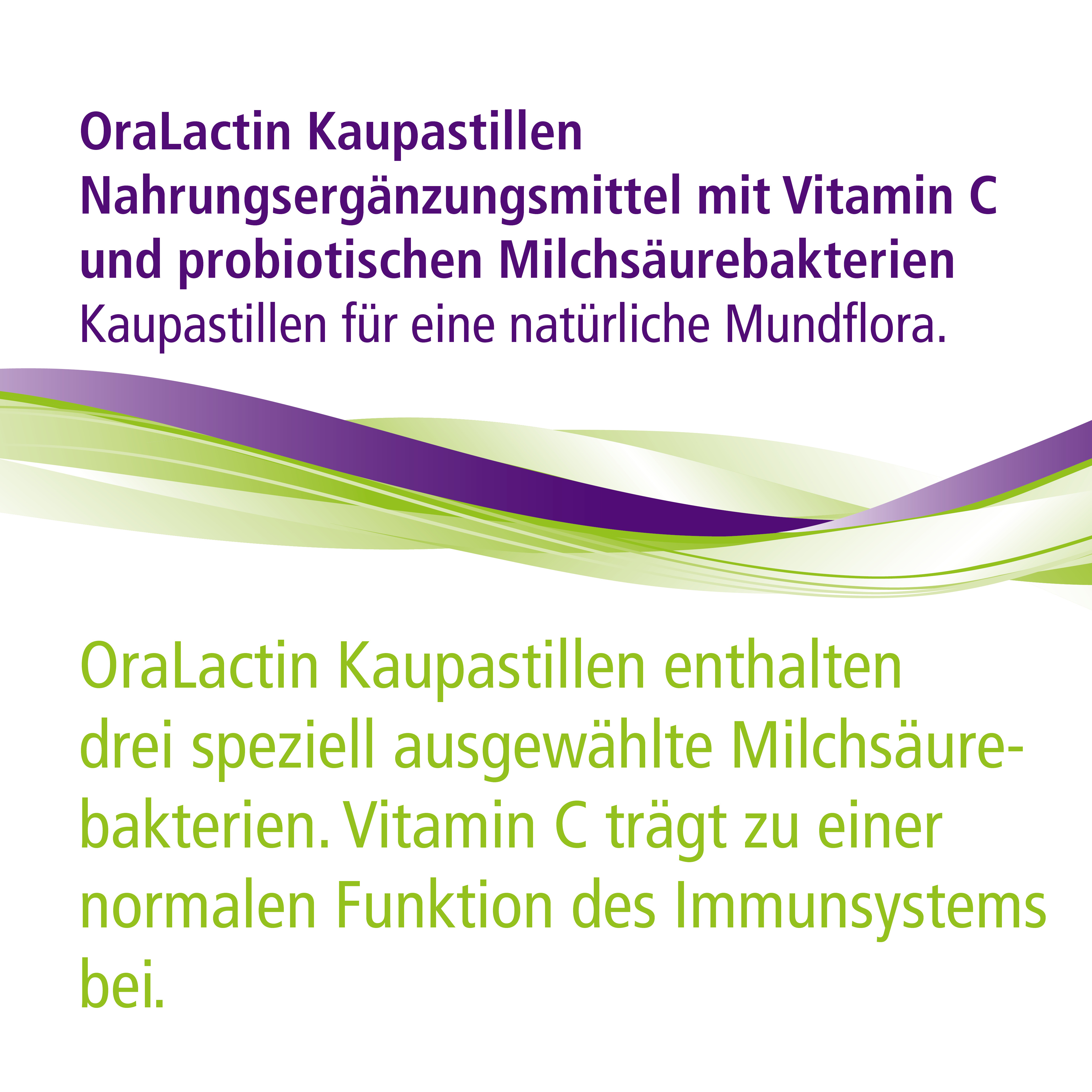 OraLactin Pastilhas para mastigar